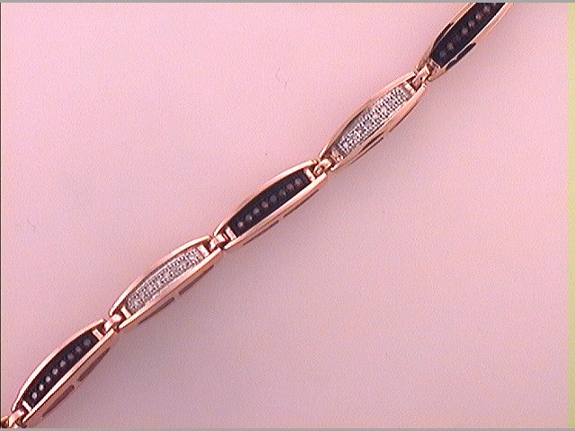 1/3CTW-DIA RED BRACELET