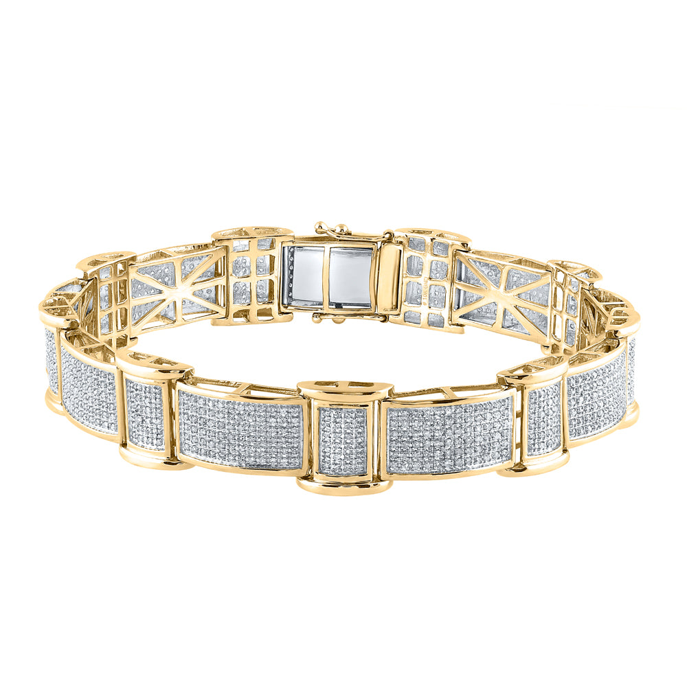 2 5/8CT-DIA MICRO-PAVE BRACELET
