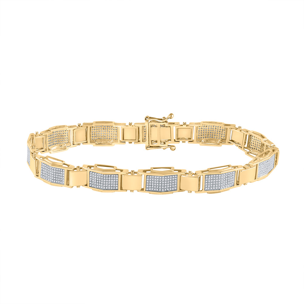 1 1/2CT-DIA MICRO-PAVE BRACELET