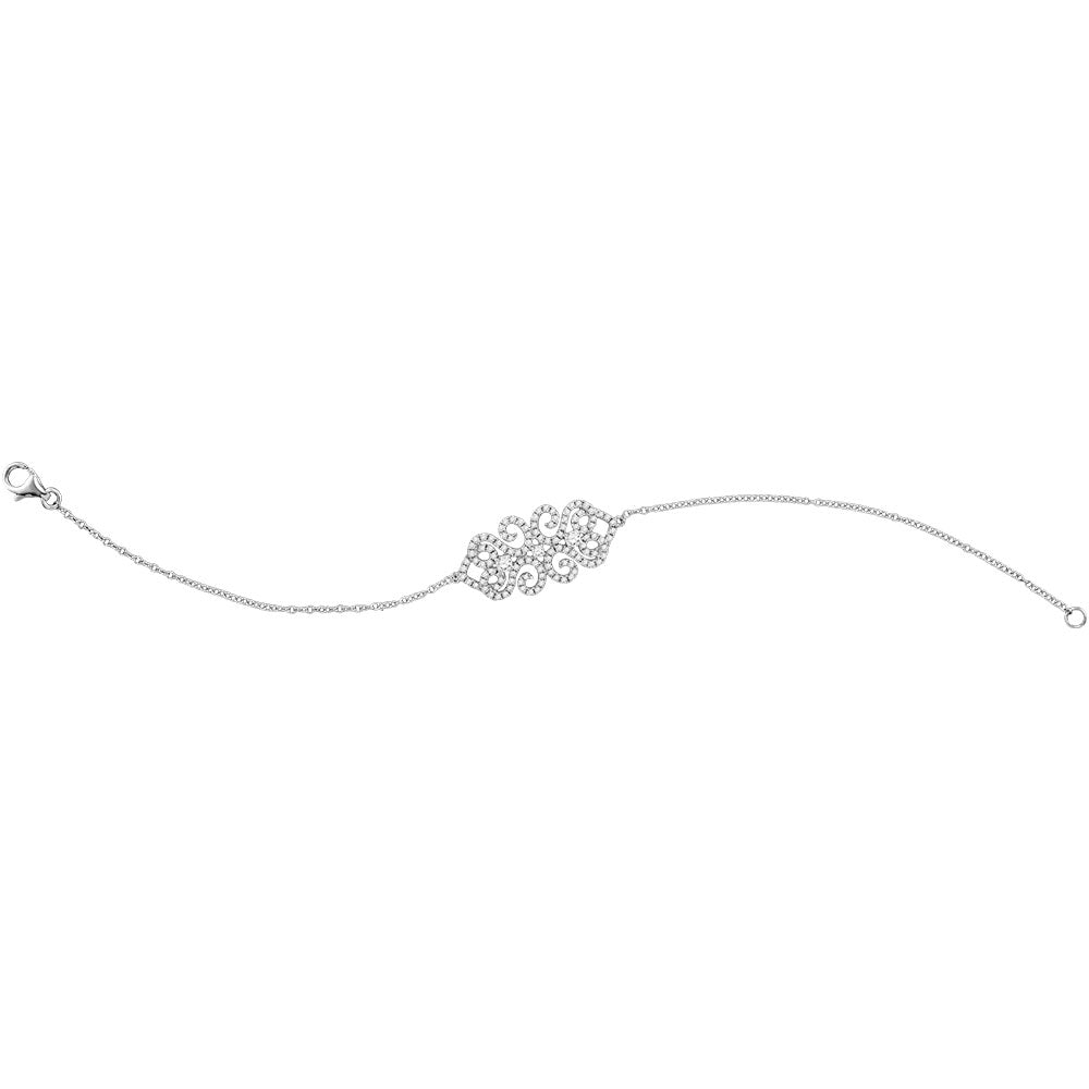 1/5CTW-DIA 5/8CT-SCUT BRACELET