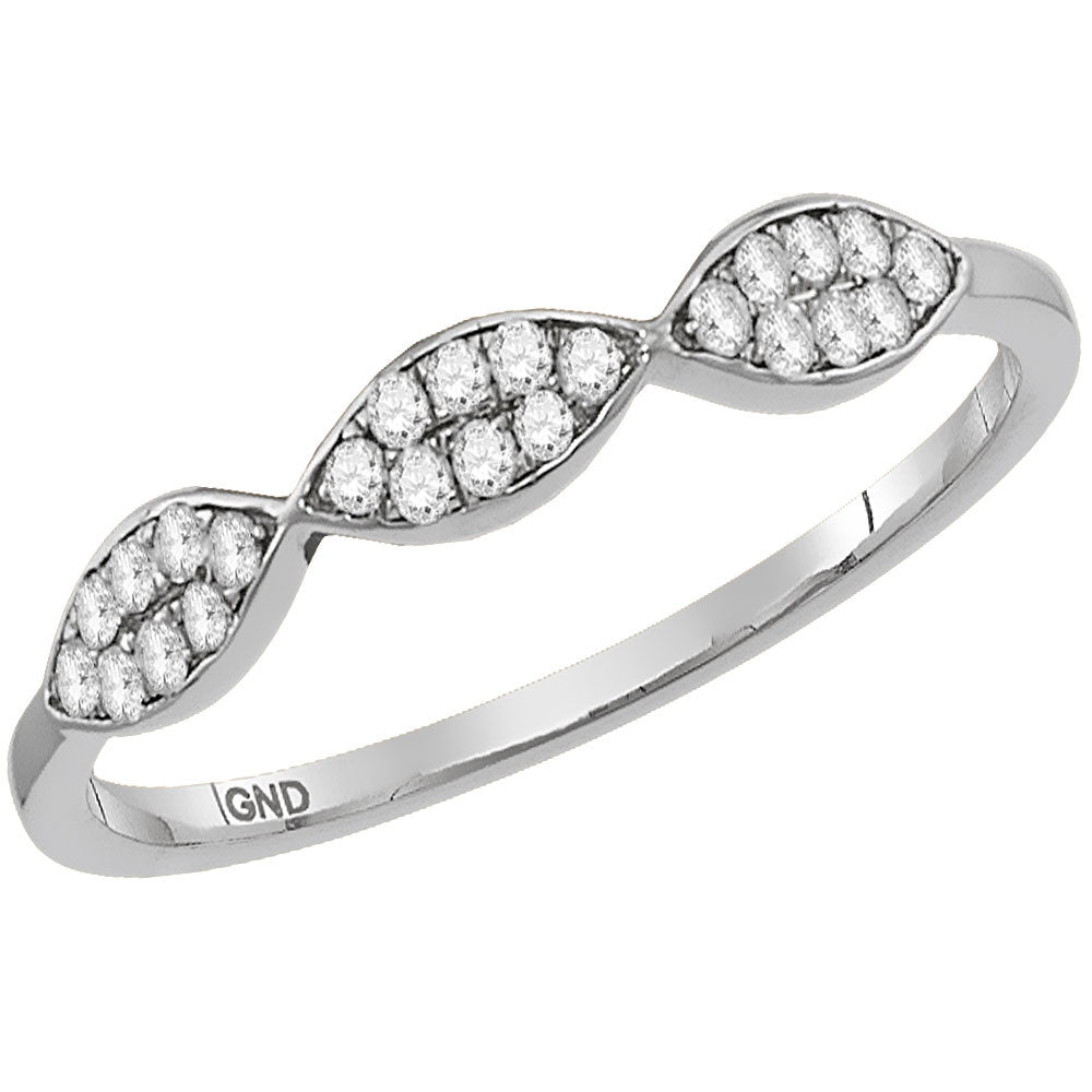 1/8 CTW-DIA RING
