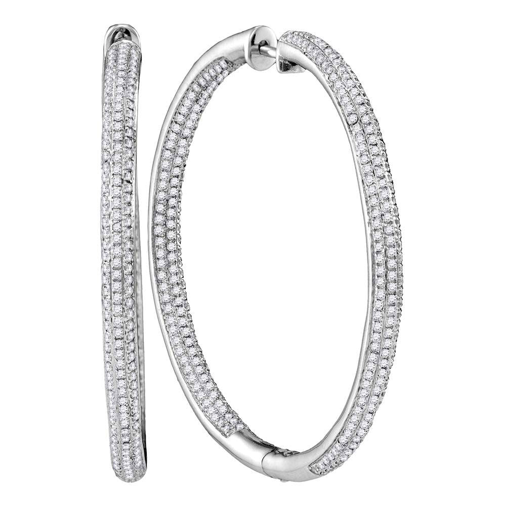 3 CT-DIA MICRO-PAVE EARRINGS