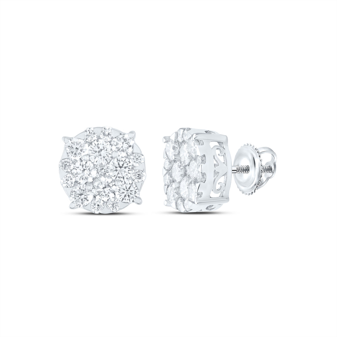 1 CTW-DIA EARRING