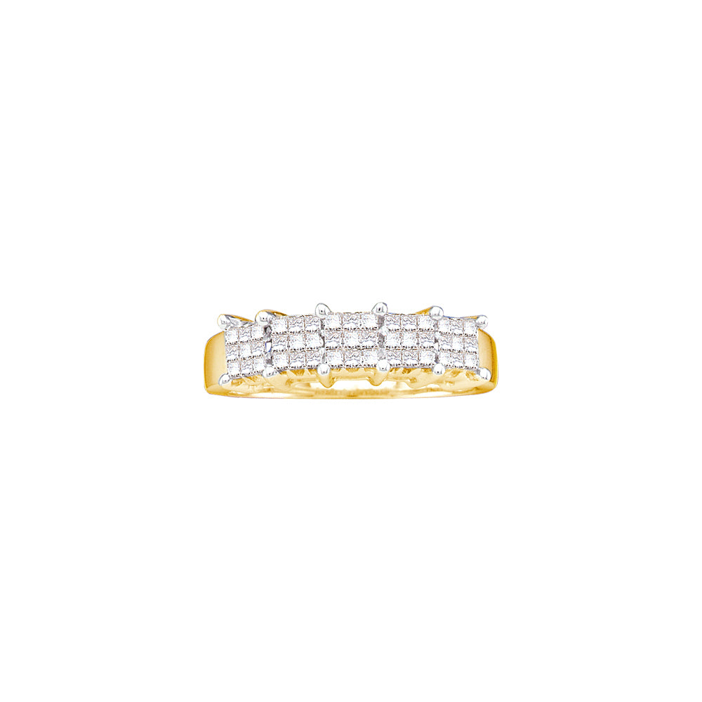 1/2CT-DIA CN INVISIBLE TESSERA RING