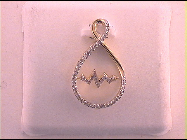 1/6CTW-DIA PENDANT