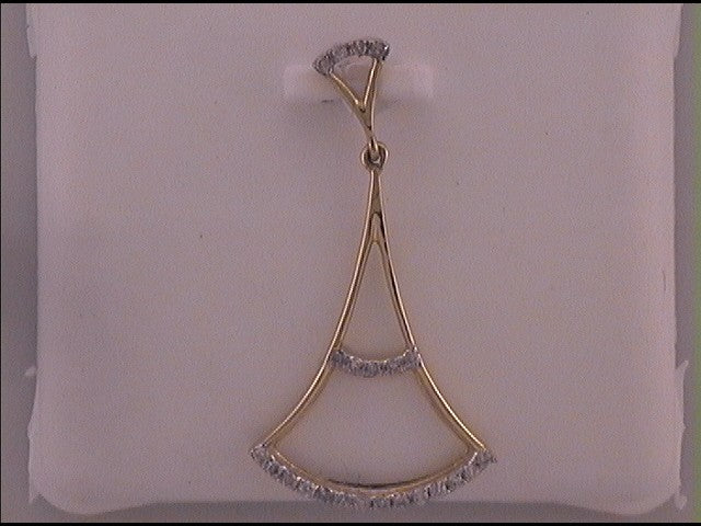 1/12CTW-DIA CN FASHION PENDANT