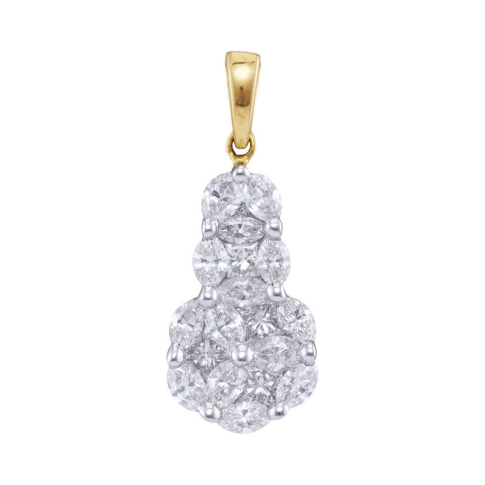 1 1/2CTW-DIA PENDANT