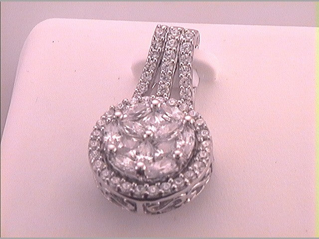 1 1/4CTW-DIA FASHION PENDANT
