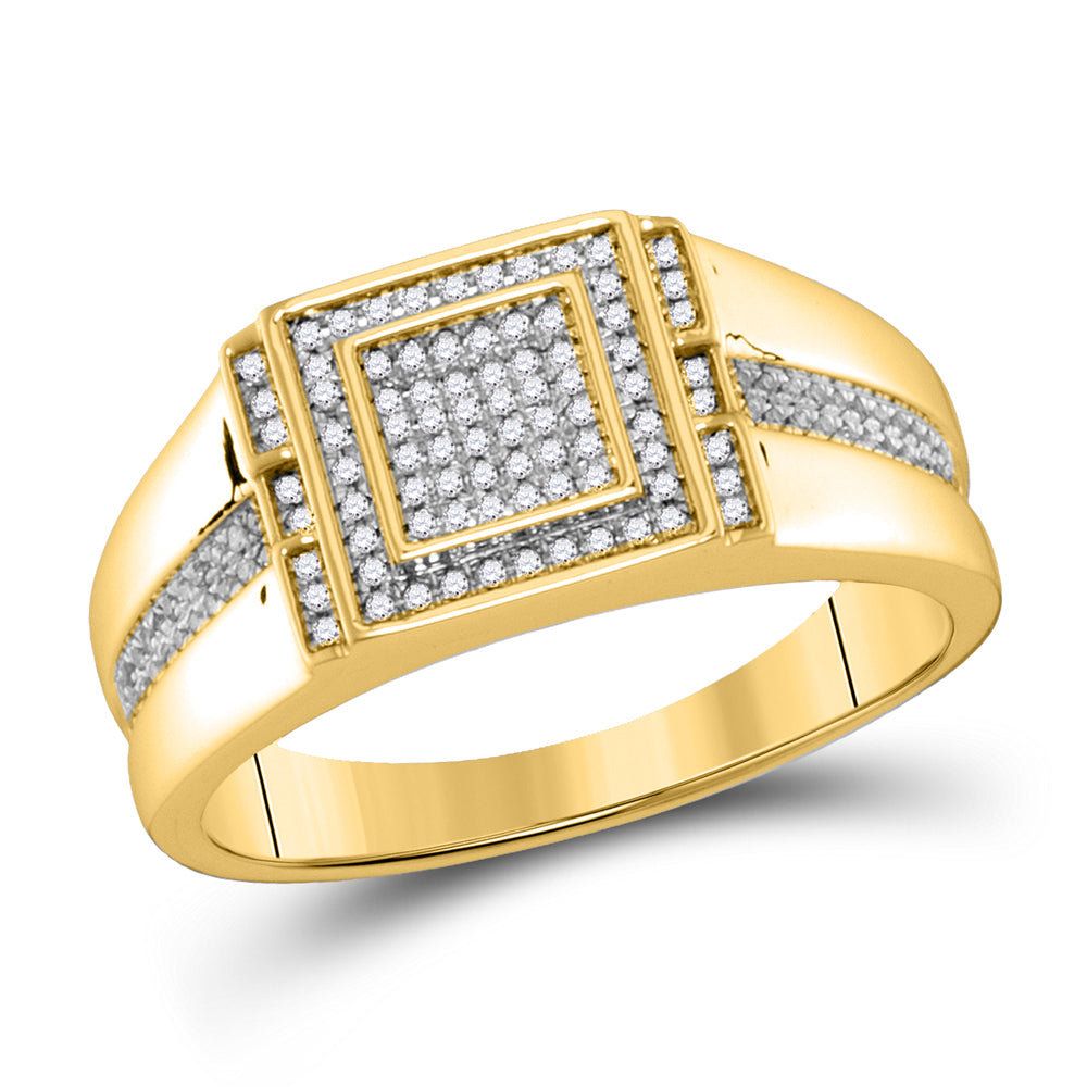 1/4CTW-DIA FASHION MENS RING
