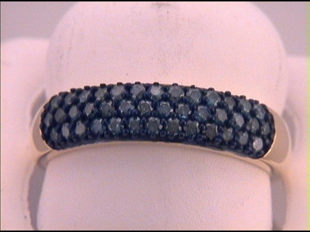 1/2CTW-DIA BLACK DIAMOND BAND