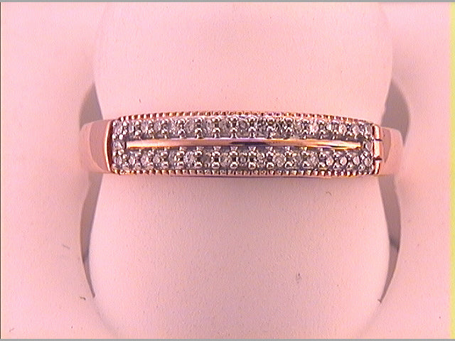 1/10CT-DIA P1P2 MICRO-PAVE BAND