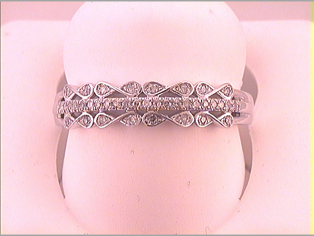 1/10CT-DIA P1P2 MICRO PAVE FASHION LADIES BAND