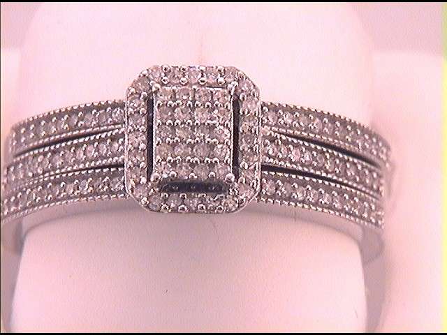 1/3CTW-DIA MICRO-PAVE BRIDAL SET