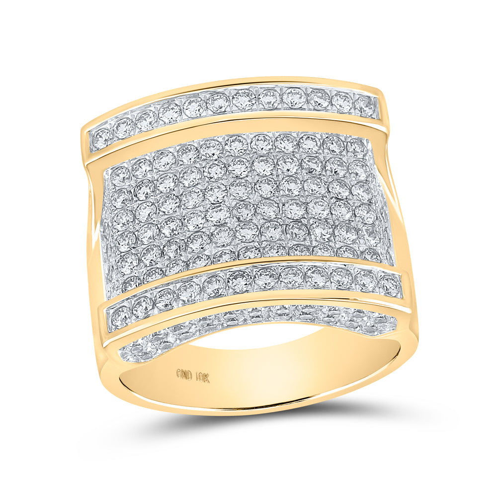 3 1/4 Cttw-DIA MEN'S RING