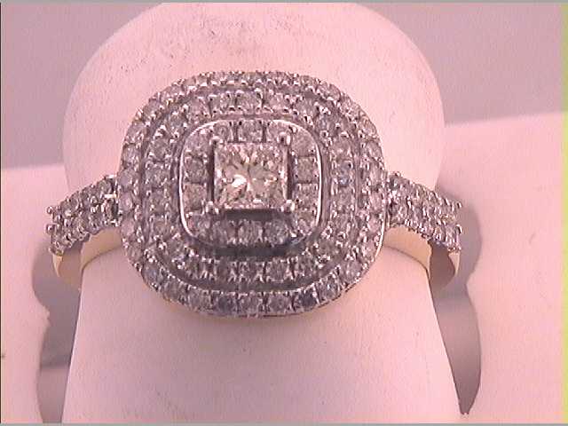 1 CTW-DIA FASHION RING