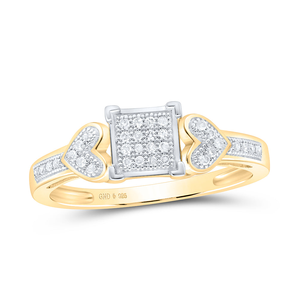 1/10CT-DIA MICRO-PAVE RING