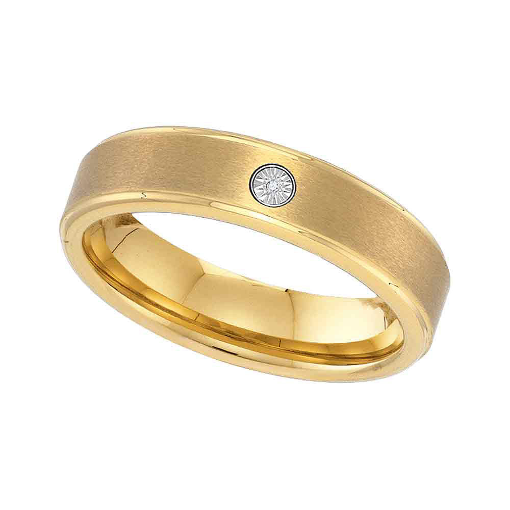 DIAMOND TUNGSTEN MENS BAND-S12.5