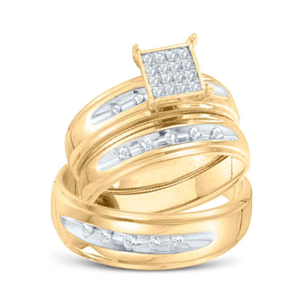 1/3CT-DIA FASHION TRIO SET