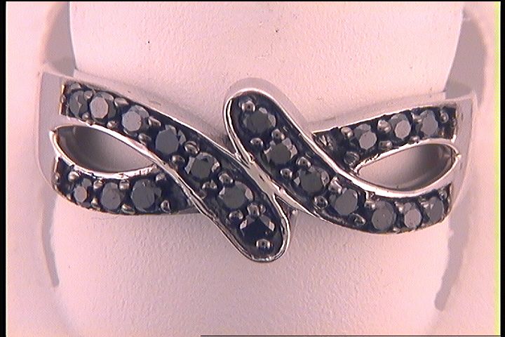 1/2CTW-DIA FASHION BLACK DIAMOND GIFT RING