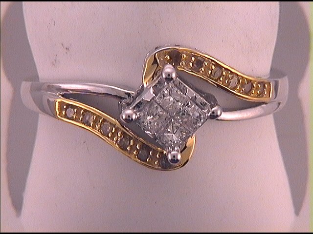 1/4CTW-DIA GIFT YELLOW RING