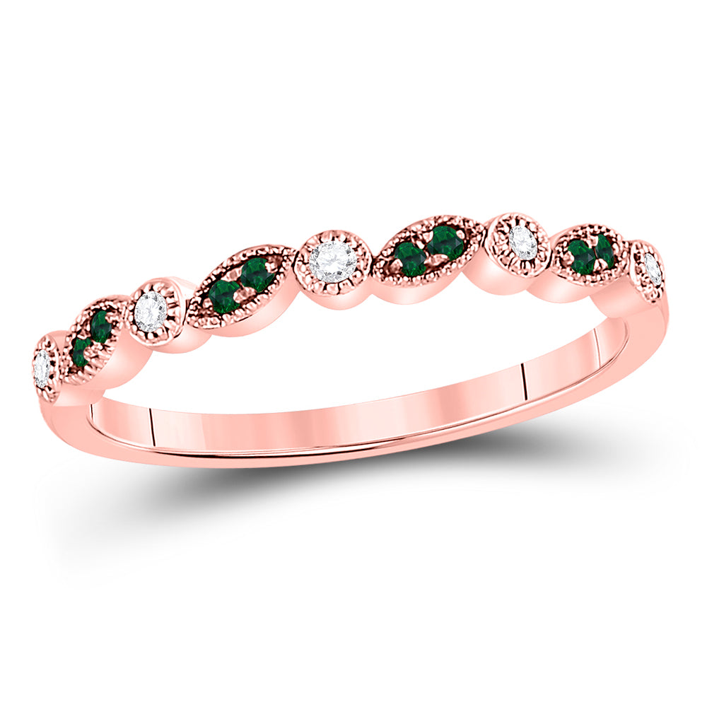 1/20CTW-DIA 1/20CT-EMLD STACKABLE BAND