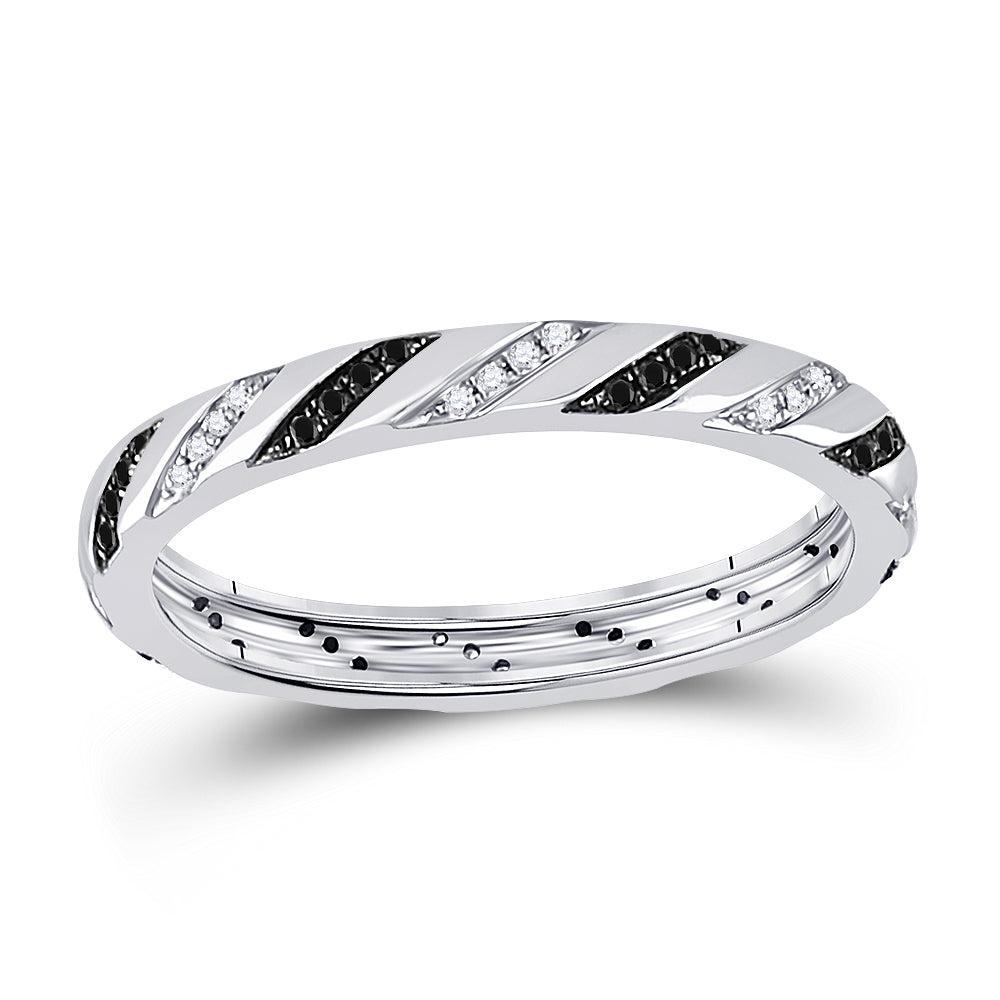 1/5CT-DIA ANA M BLACK DIAMOND BAND