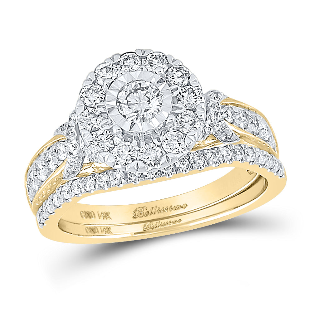 1CT-DIA ANA M 1/5CT-CRD BELLISSIMO BRIDAL SET