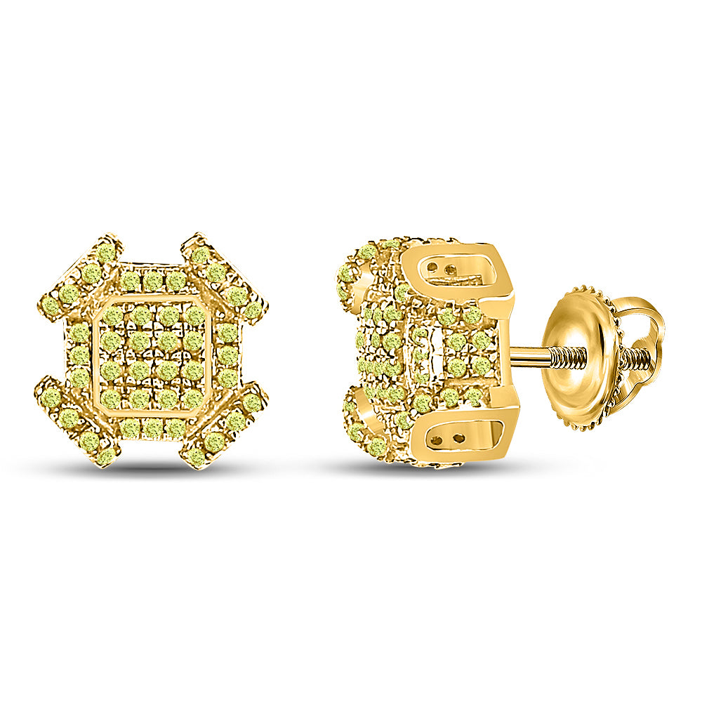 3/8CT-DIA EARRING