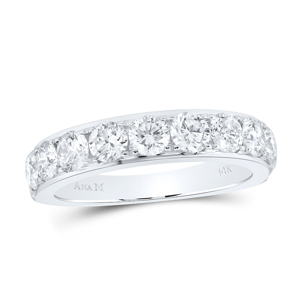 1 3/4CTW-DIA LADIES MACHINE SET BAND ANA M