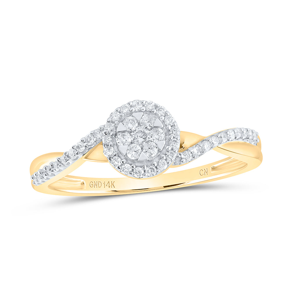 1/5CT-DIA CN FASHION RING