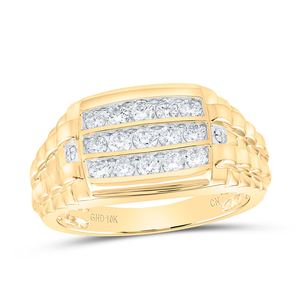 3/4CTW-DIA CN MENS RING