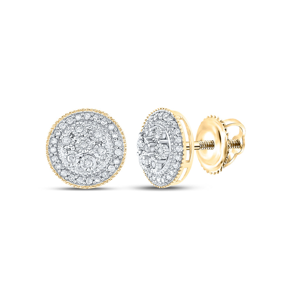 1/6CTW-DIA P1P2 GIFT ROUND EARRING