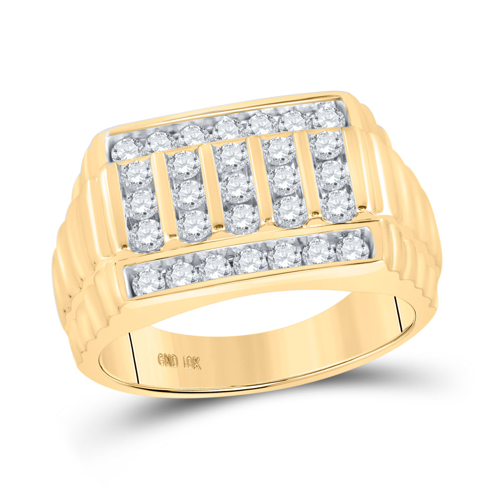 1CTW-DIA CN MENS RING