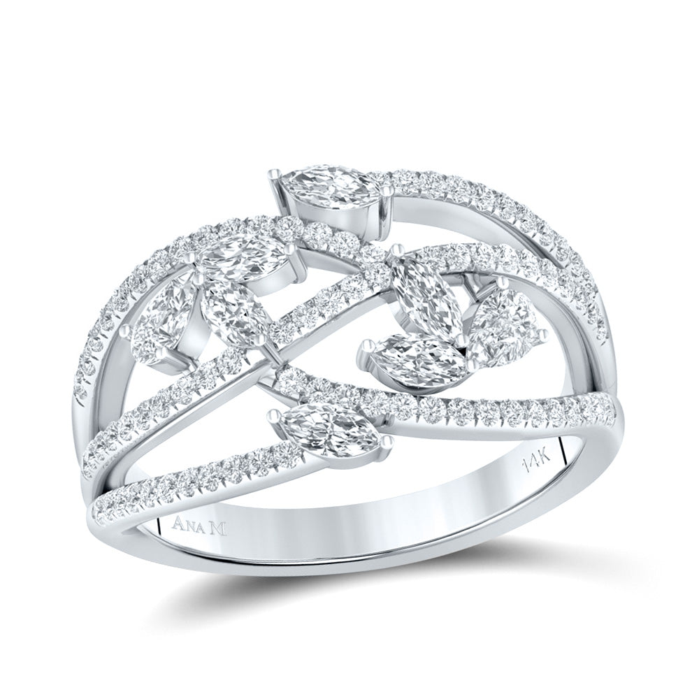 1CTW-DIA ANA M FASHION RING