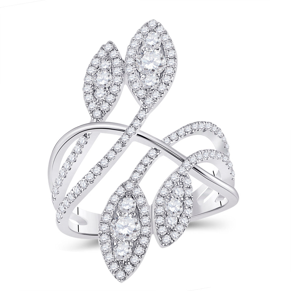 1 1/5CT-DIA CN FASHION RING