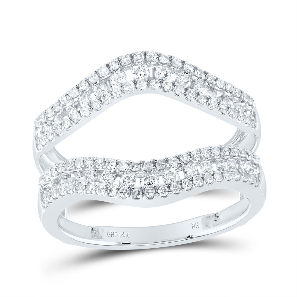 5/8CT-DIA NK LADIES GUARD RING
