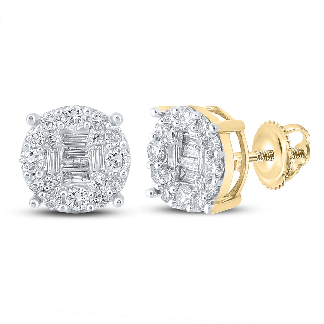 5/8CT-DIA NK ROUND EARRING