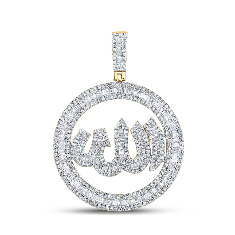 2CT-DIA P1P2 ALLAH MENS CHARM