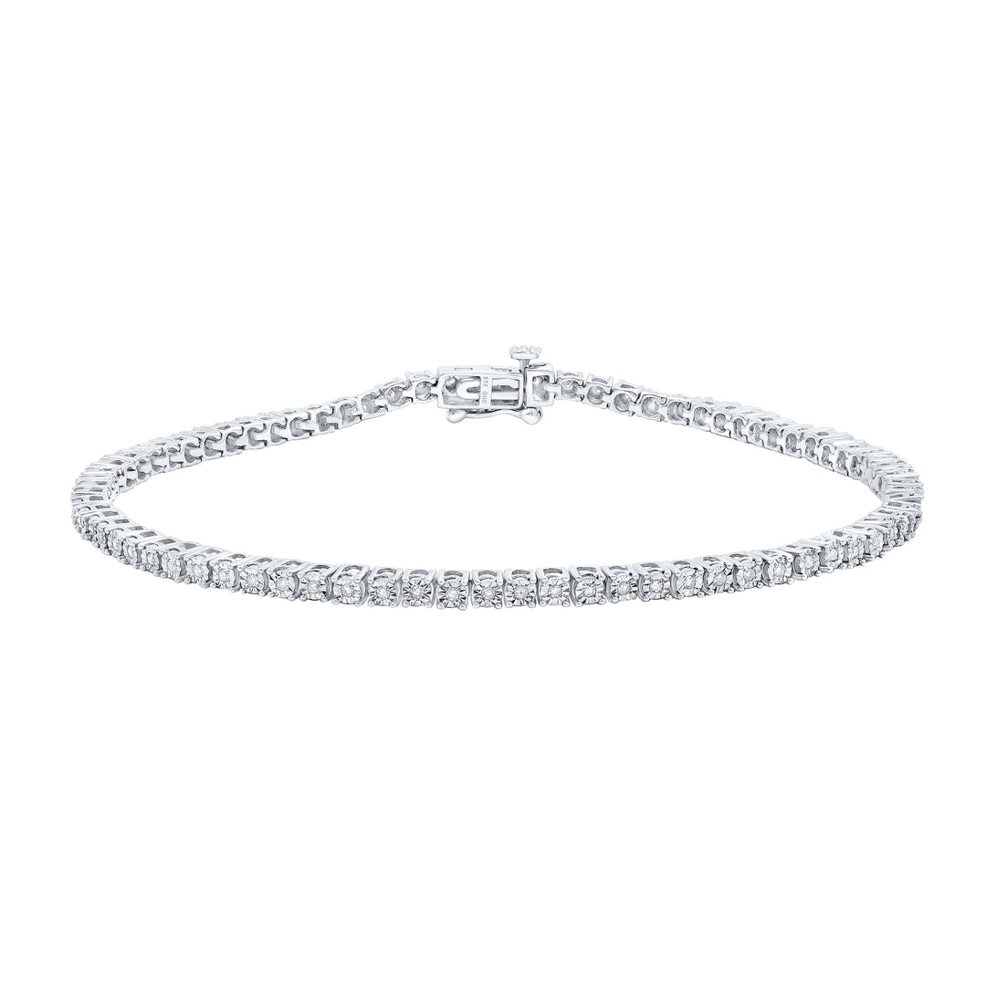 1/2CTW-DIA CN FANUK BRACELET (9 INCH)