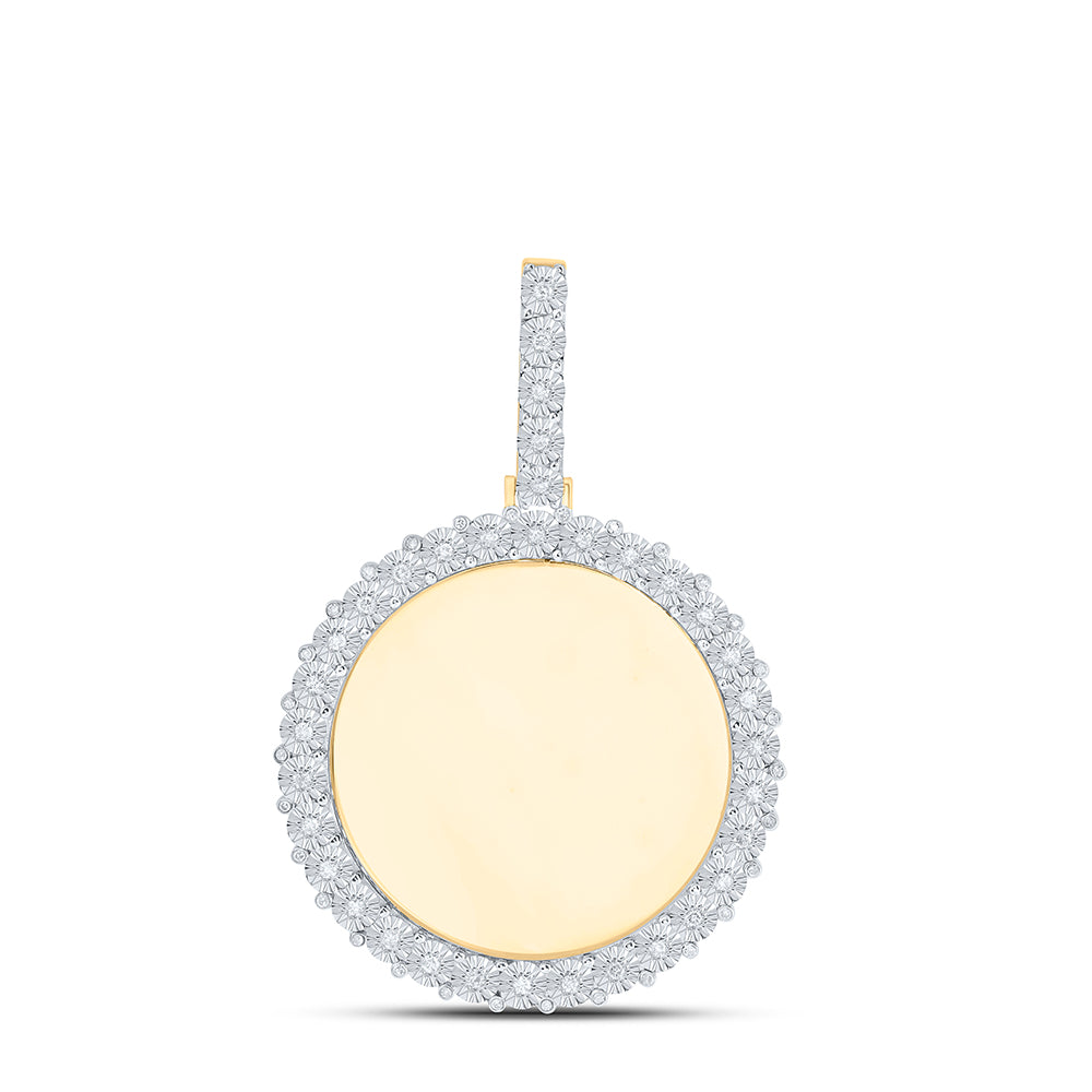 5/8CTW-DIA NK FANUK MEMORY MENS CHARM