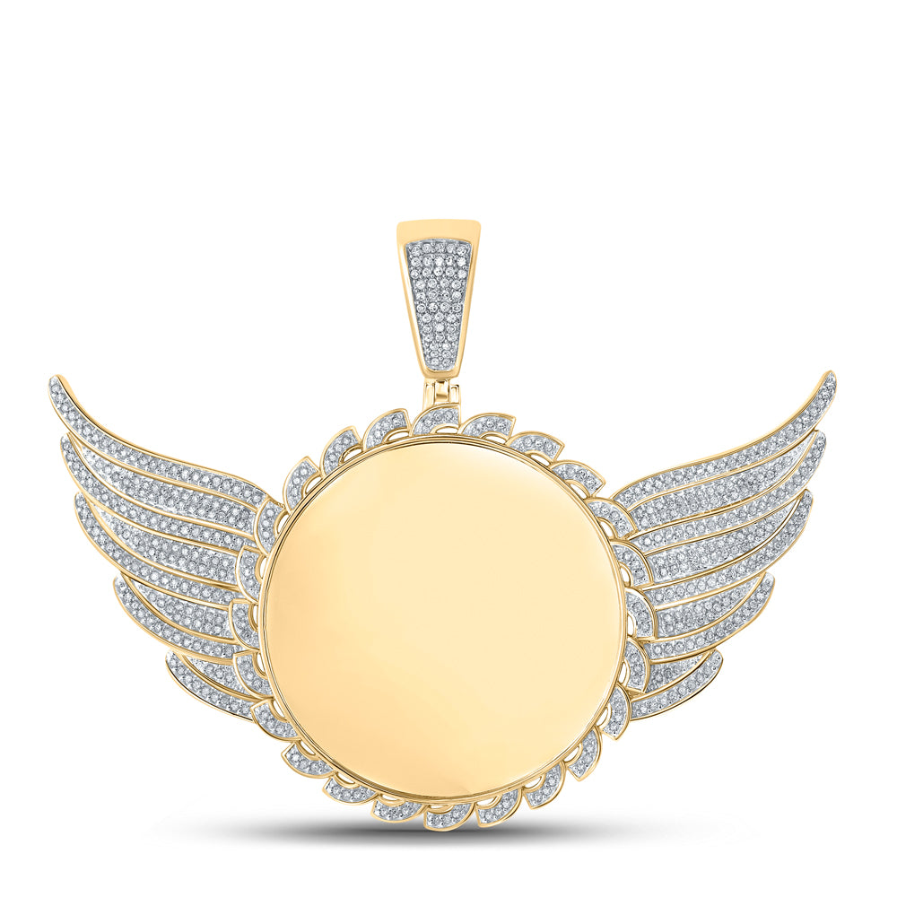 1CTW-DIA P1P2 ÃWINGS MEMORYÄ MENS CHARM