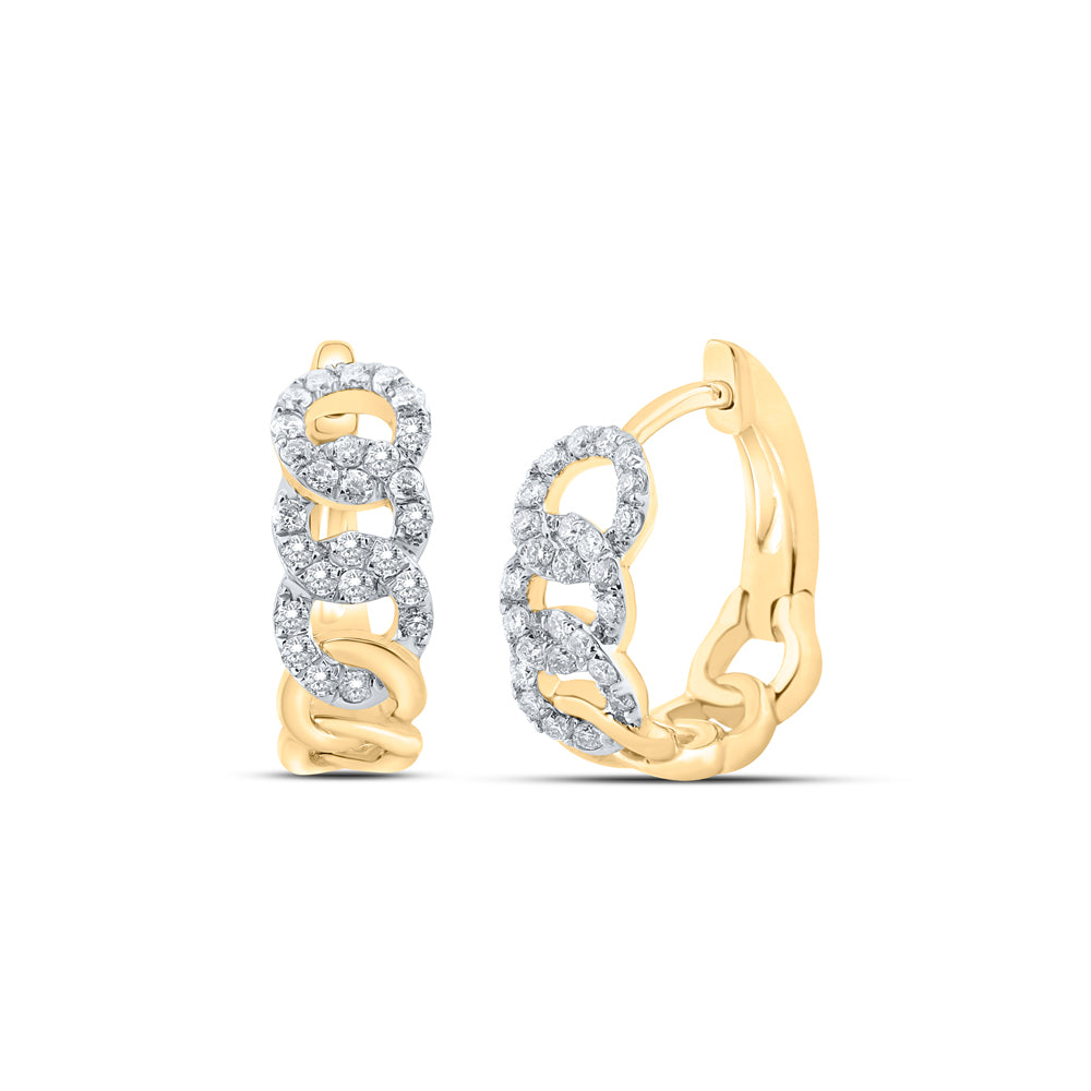 1/4CTW-DIA CN FASHION EARRING