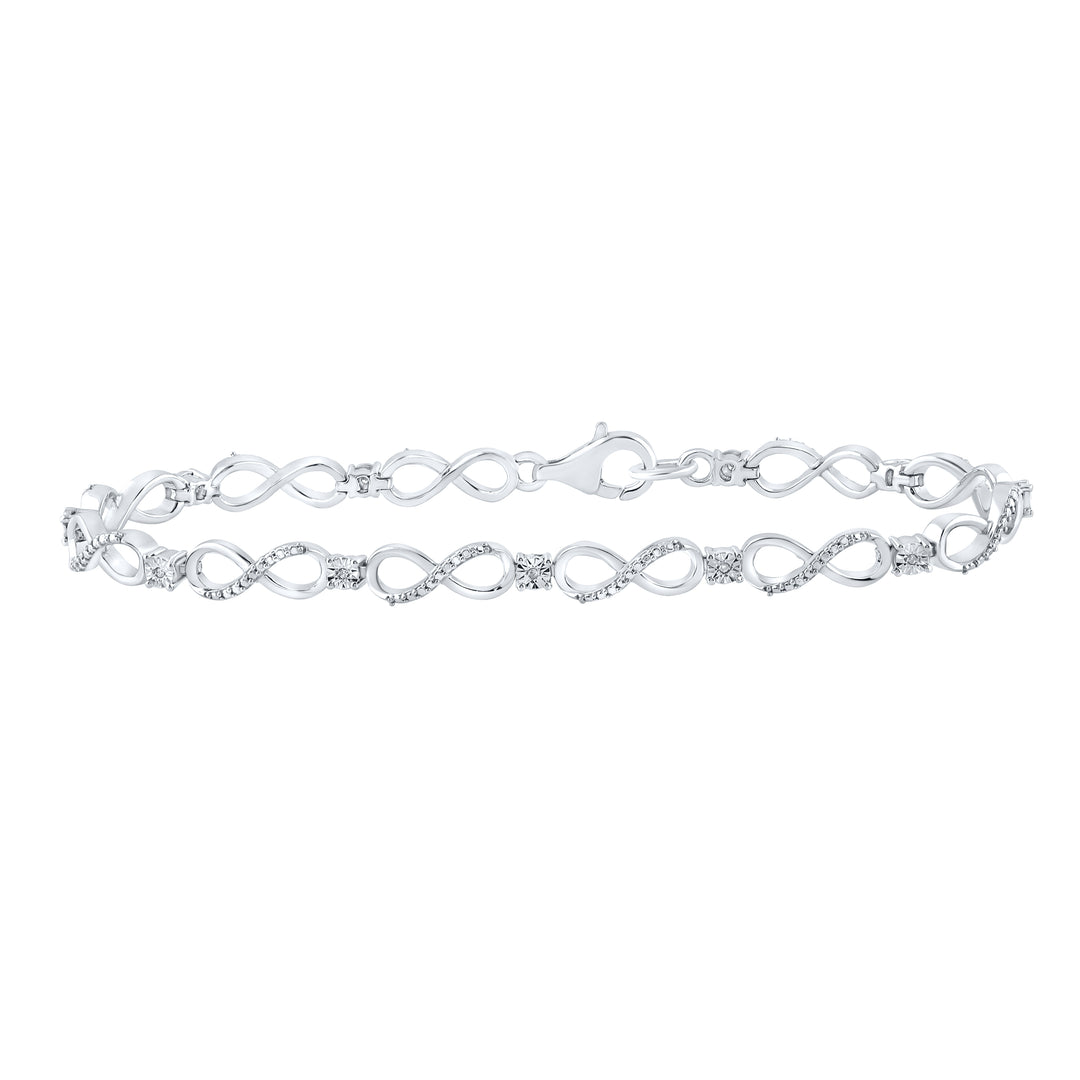 0.03CTW-DIA P2 GIFT BRACELET (7.50 INCH)