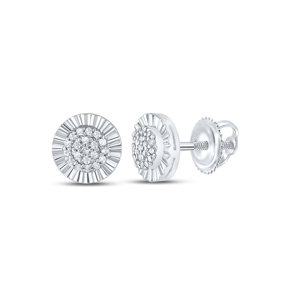 1/10CTW-DIA P3 GIFT ROUND EARRING