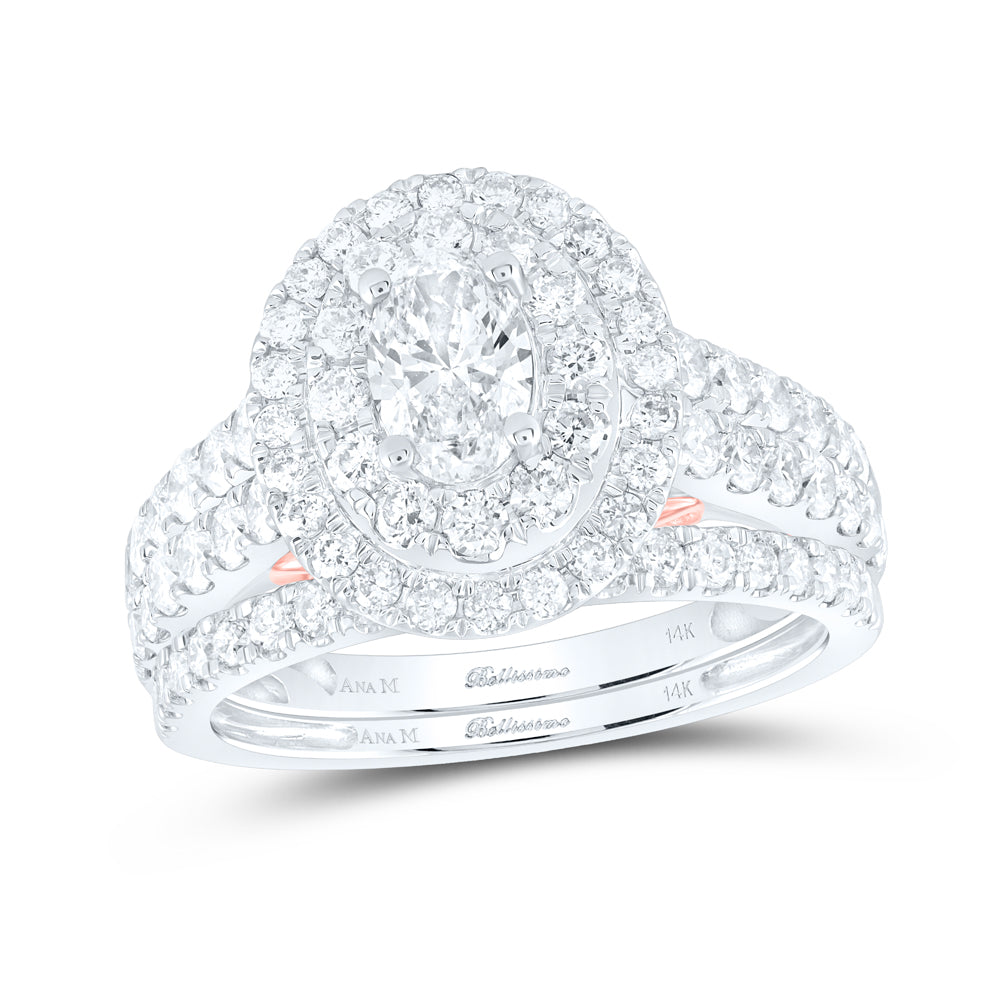2CTW-DIA ANA M 1/2CT-COV BELLISSIMO BRIDAL SET
