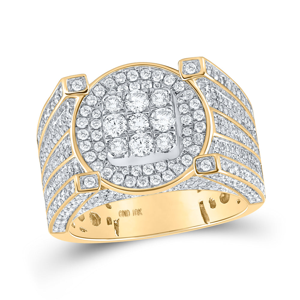 2 1/3CTW-DIA P1P2 MENS RING