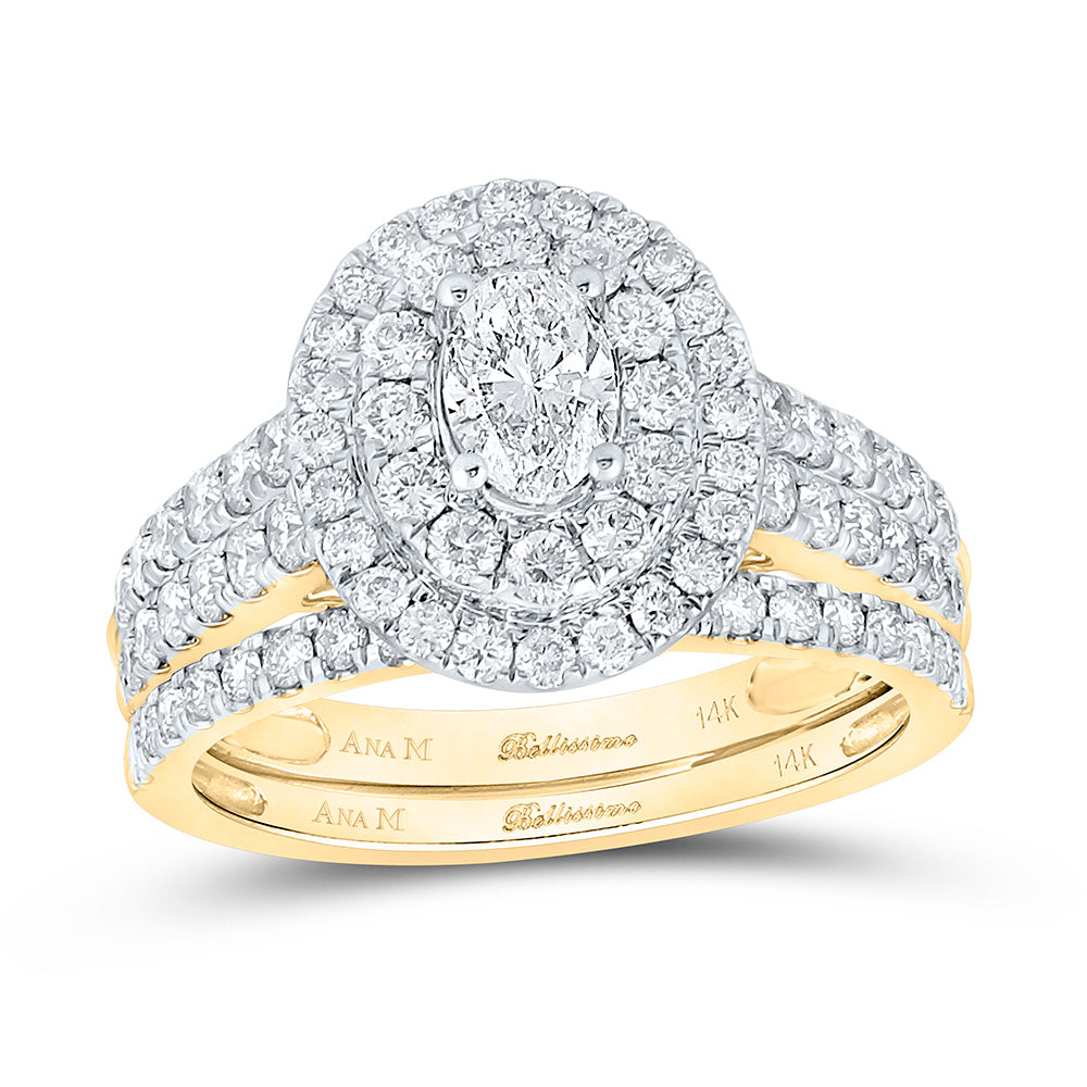 2CTW-DIA CN 1/2CT-COV BELLISSIMO BRIDAL SET
