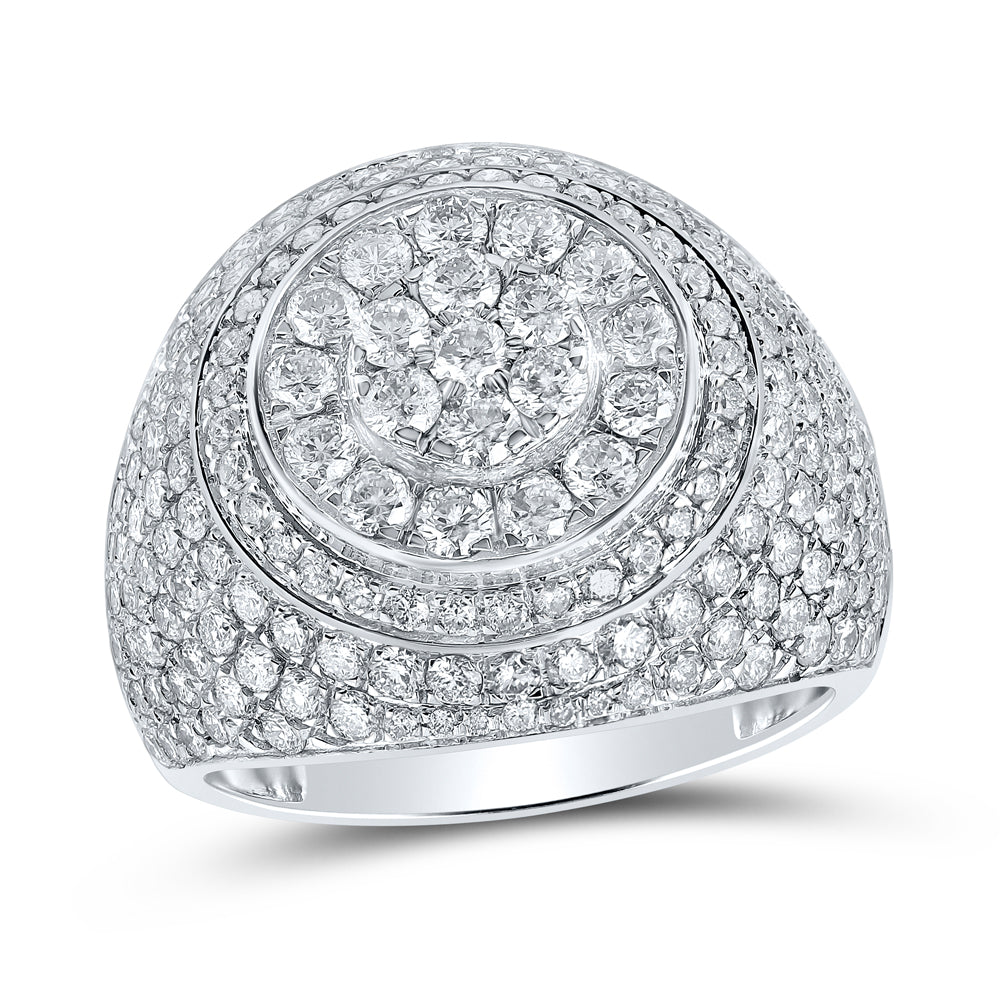 4 1/4CTW-DIA CN MENS RING