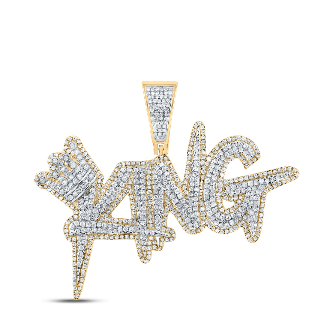2 1/2CTW-DIA P1 KING MENS CHARM