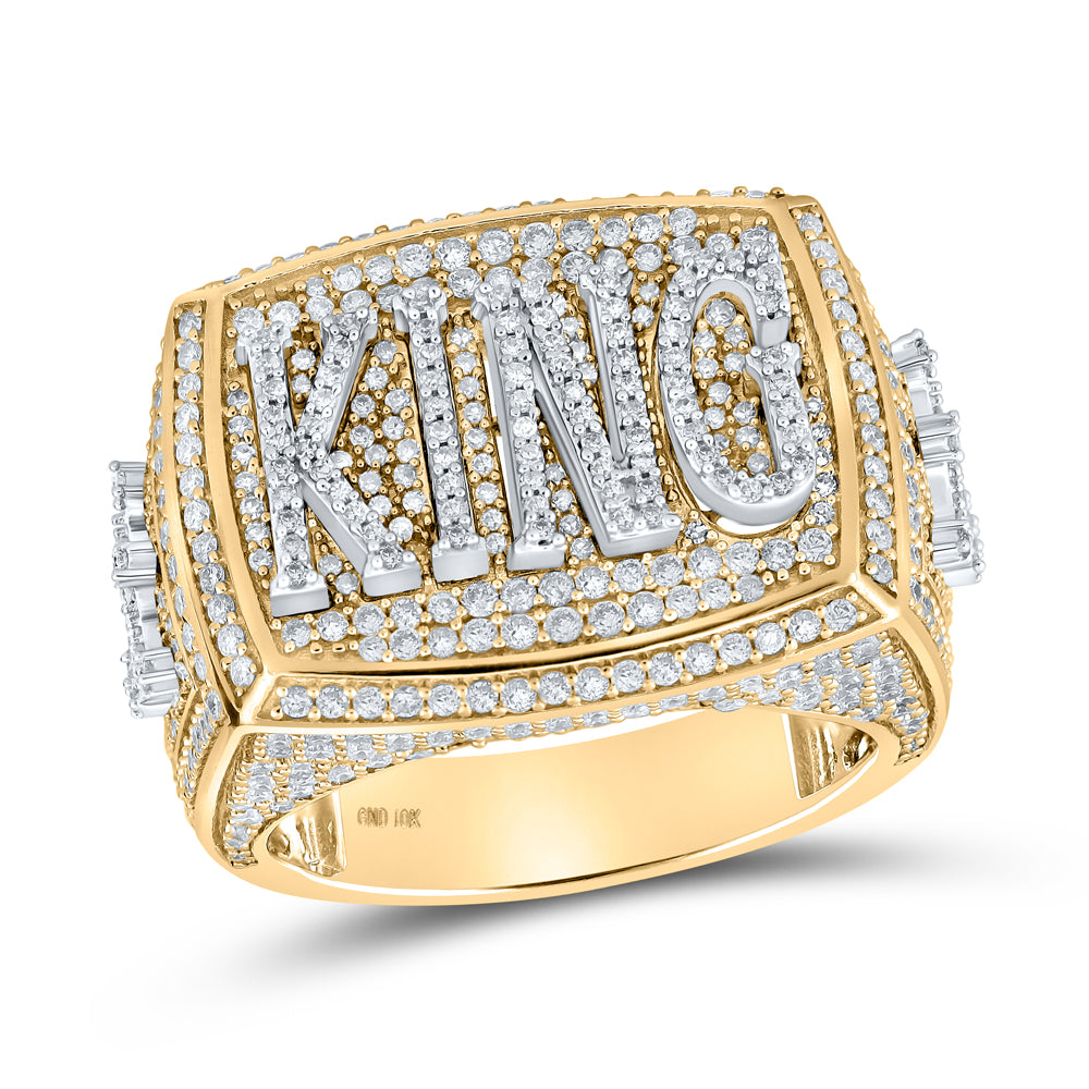 2 3/4CTW-DIA CN KING MENS RING
